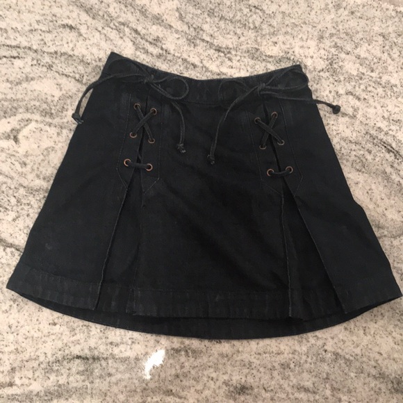 Free People Dresses & Skirts - Free people denim skirt Free People Dresses & Skirts - Free people denim skirt